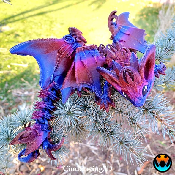 Nightwing Dragon 3d model