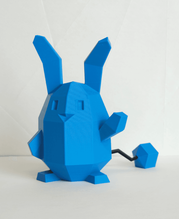 Azumarill Low Poly Pokemon 3d model