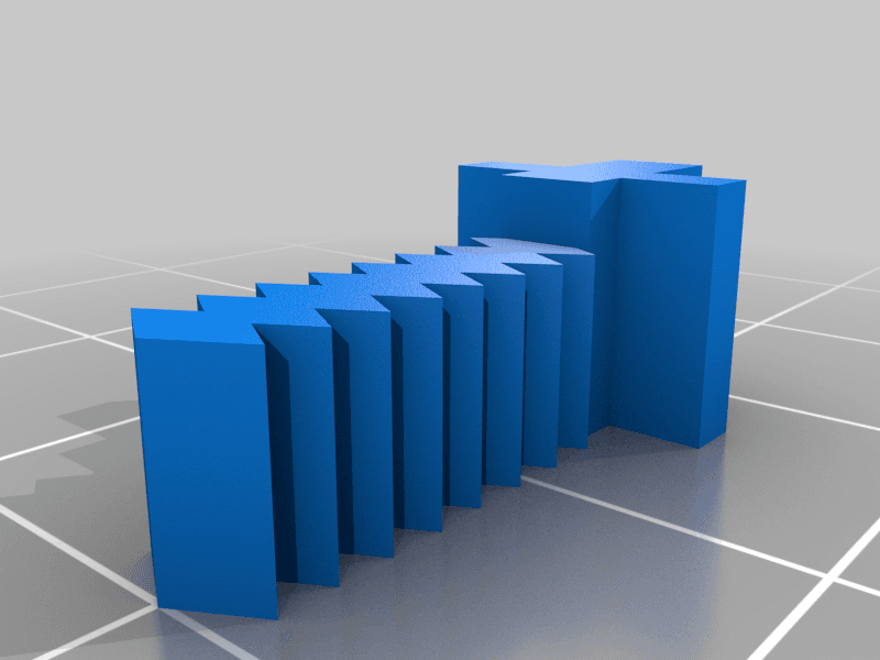 Pixel sword 3d model