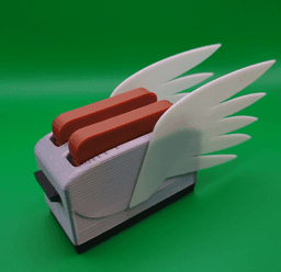 After Dark Flying Toaster Fidget 3d model