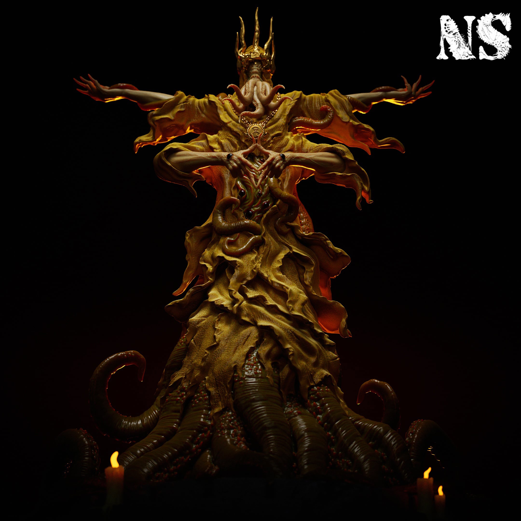 Hastur - The King in Yellow 3d model