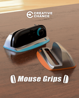 Mouse Grips - Switch 2 Accessories 3d model