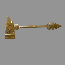 Dwarf Hammer v2 3d model