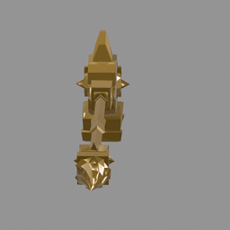 Dwarf Hammer v2 3d model