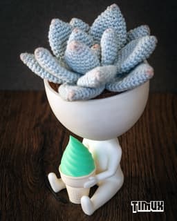 ROBERT PLANT EATING AN ICE CREAM 3d model