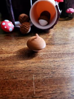 Mushroom and Acorn top spinners! 3d model