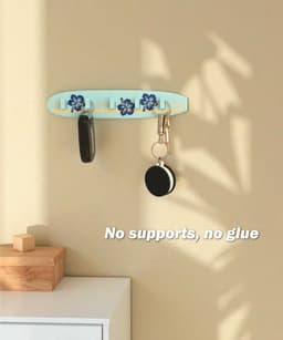 HibiKey - Surfboard Key Holder 3d model