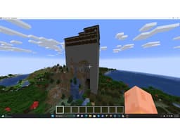 Minecraft Mansion Tower 3d model