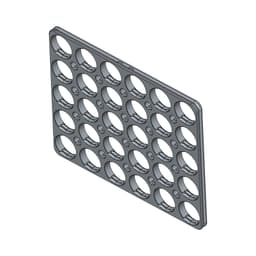 D-LOCK_PANEL.6X5-BLANK 3d model
