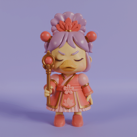 Lotus Sorceress Duckie 3d model