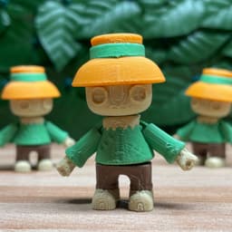 3D Printable Scarecrow 3d model