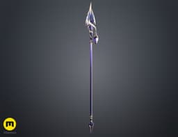 Flin's Spear - Genshin Impact 3d model