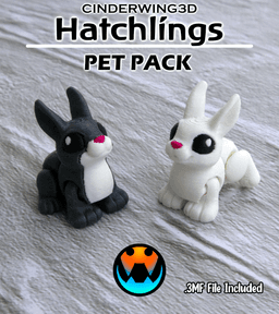 Rabbit - Hatchling 3d model