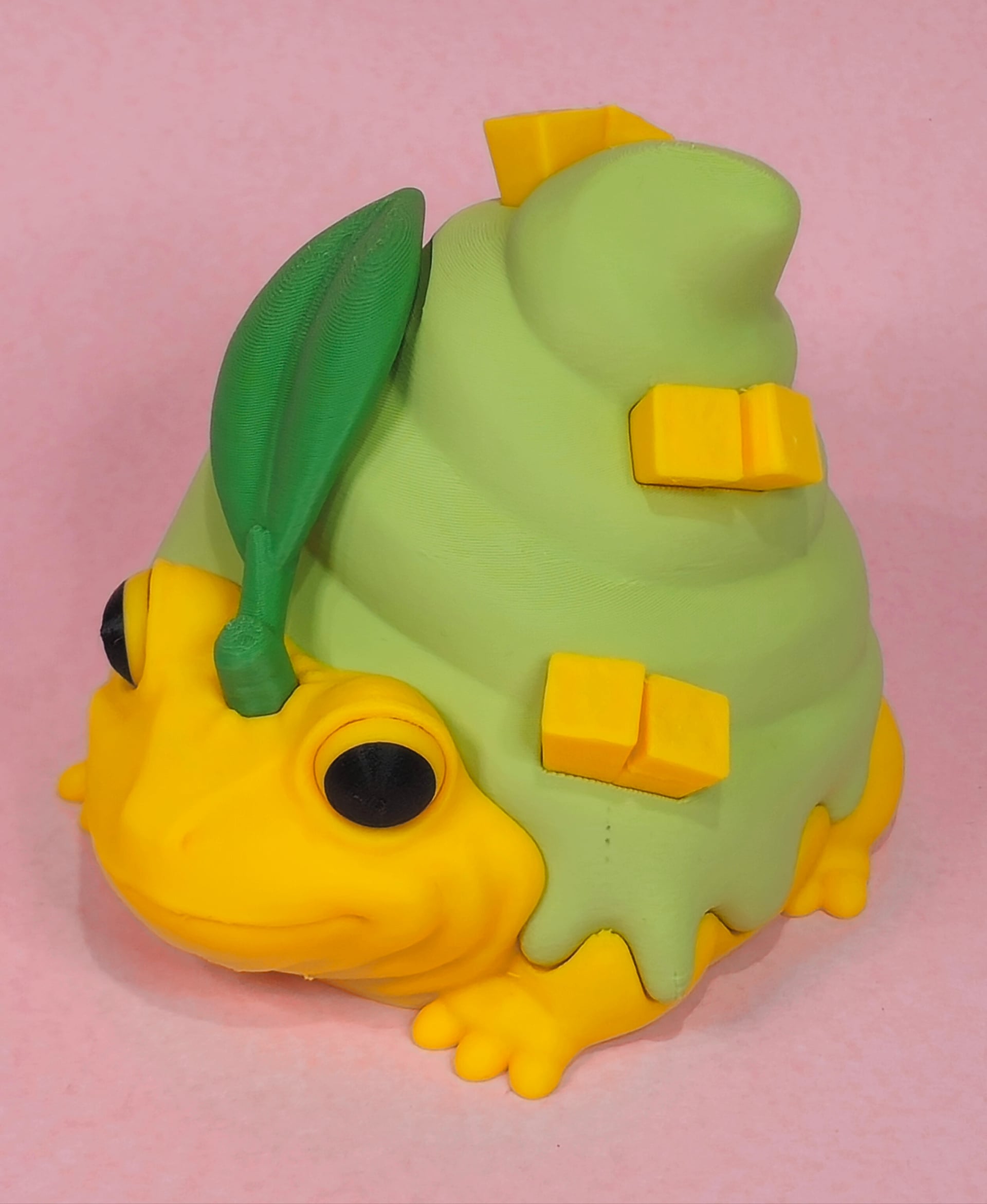 Mango Matcha Frog 3d model