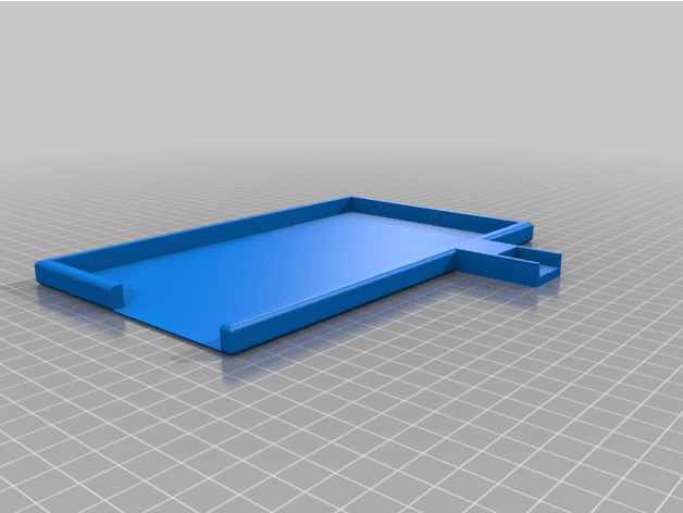 Einhand Brotschmierhilfe 3d model