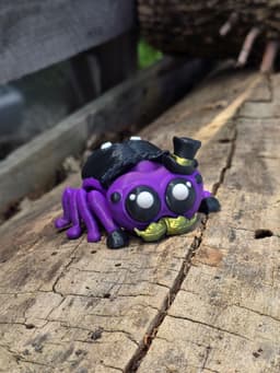 Sophisticated Flexi Jumping Spider 3d model