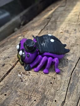 Sophisticated Flexi Jumping Spider 3d model