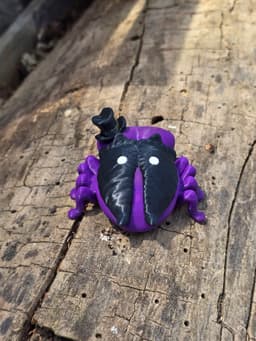 Sophisticated Flexi Jumping Spider 3d model