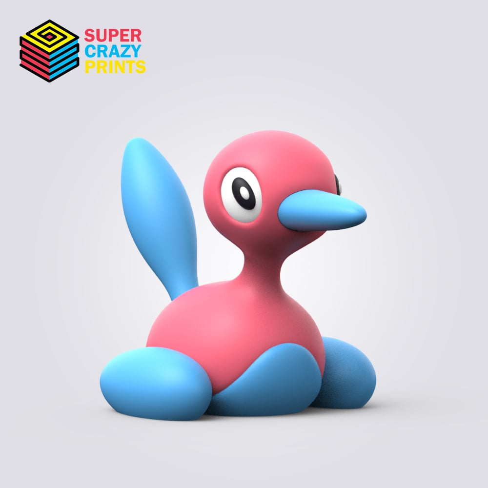 Porygon2 3d model