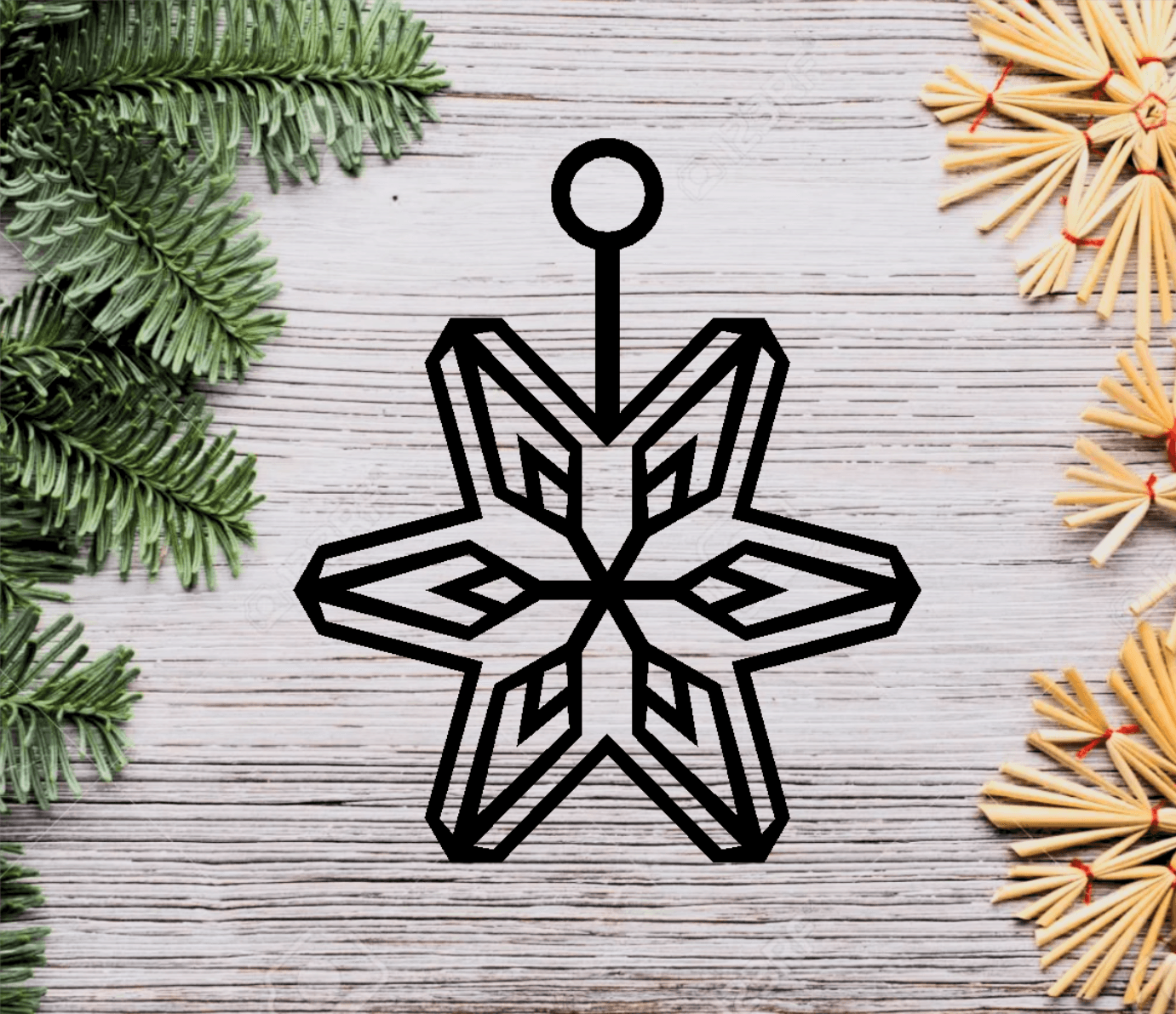Christmas Tree Decoration 3d model