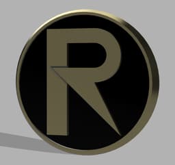Robin Damien Wayne Chest Symbol and belt buckle 3d model