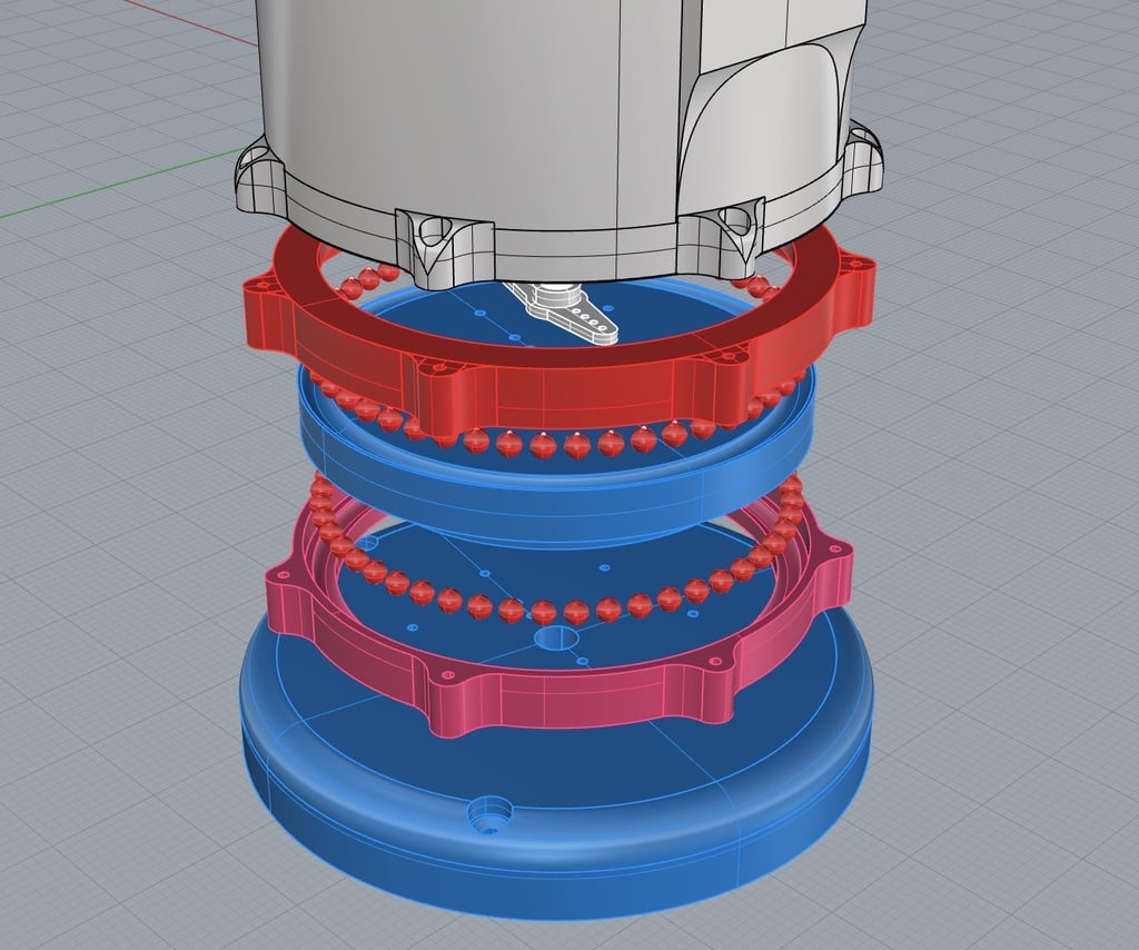 2 Axis RaspberryPi Remote IR Camera Robot 3d model