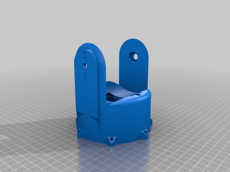 2 Axis RaspberryPi Remote IR Camera Robot 3d model