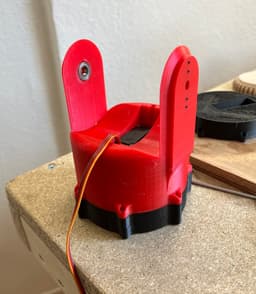 2 Axis RaspberryPi Remote IR Camera Robot 3d model
