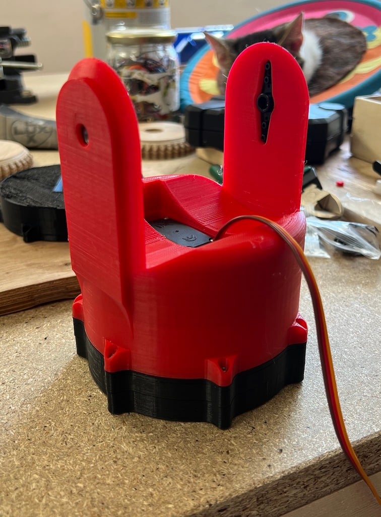 2 Axis RaspberryPi Remote IR Camera Robot 3d model