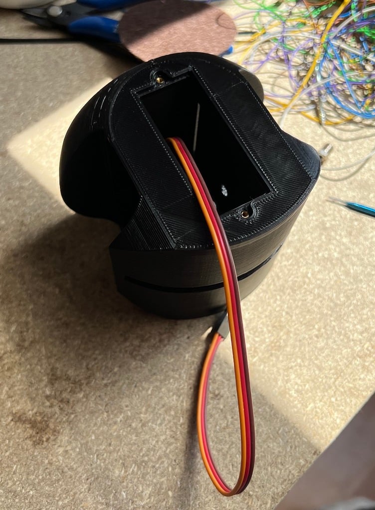 2 Axis RaspberryPi Remote IR Camera Robot 3d model