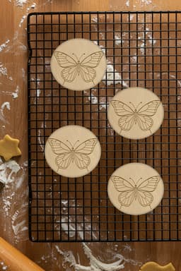 Butterfly Cookie Cutter, Biscuit Cutter 3d model