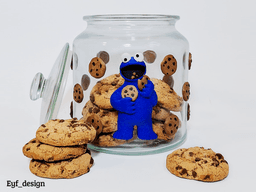 Cookie Monster Cookie Jar 3d model