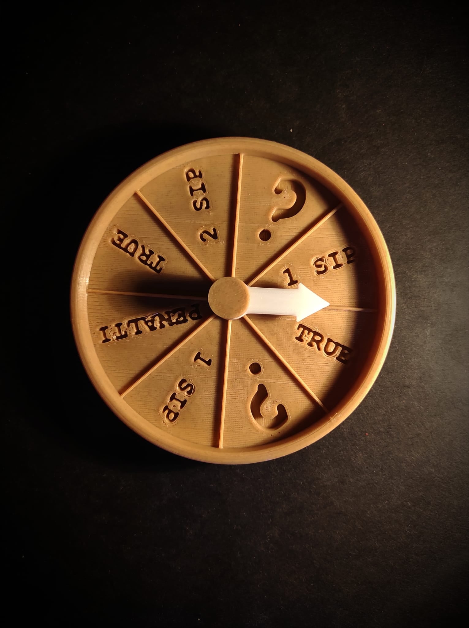 Customizable Spinning Wheel 3d model