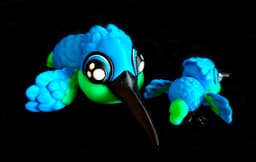 Hatchling Hummingbird (Commercial Use) 3d model