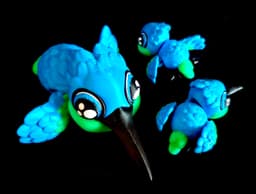 Hatchling Hummingbird (Commercial Use) 3d model