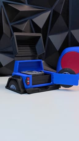 Raptor Bronco Post-it Holder / Organizer 3d model