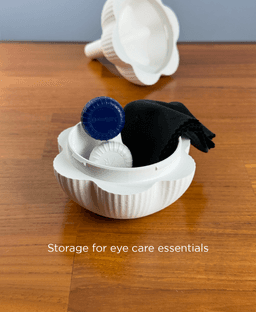 Allium, glasses holder with storage. 3d model