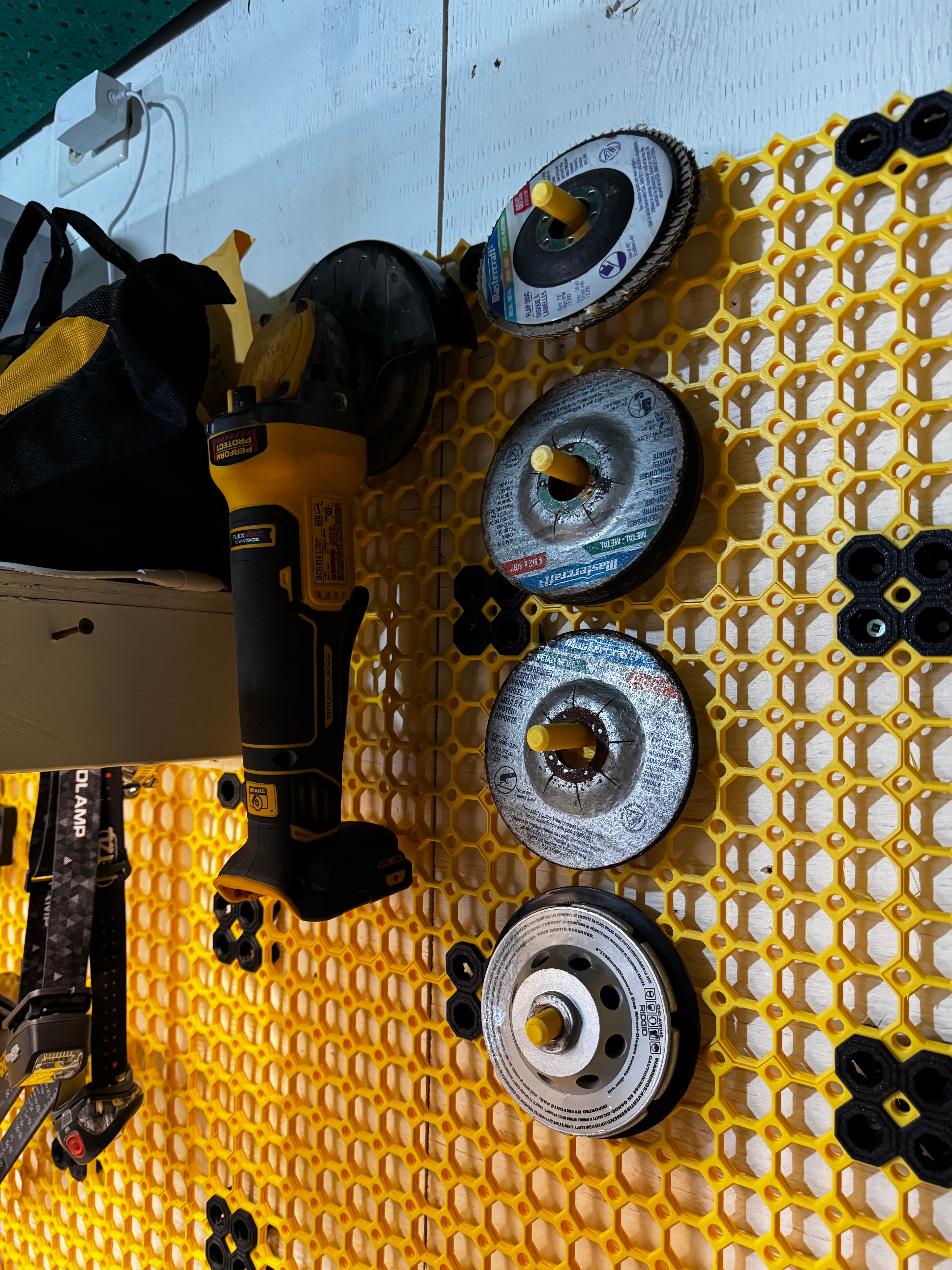 Multiboard Grinder Disc Storage 3d model