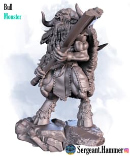 Bull 3d model