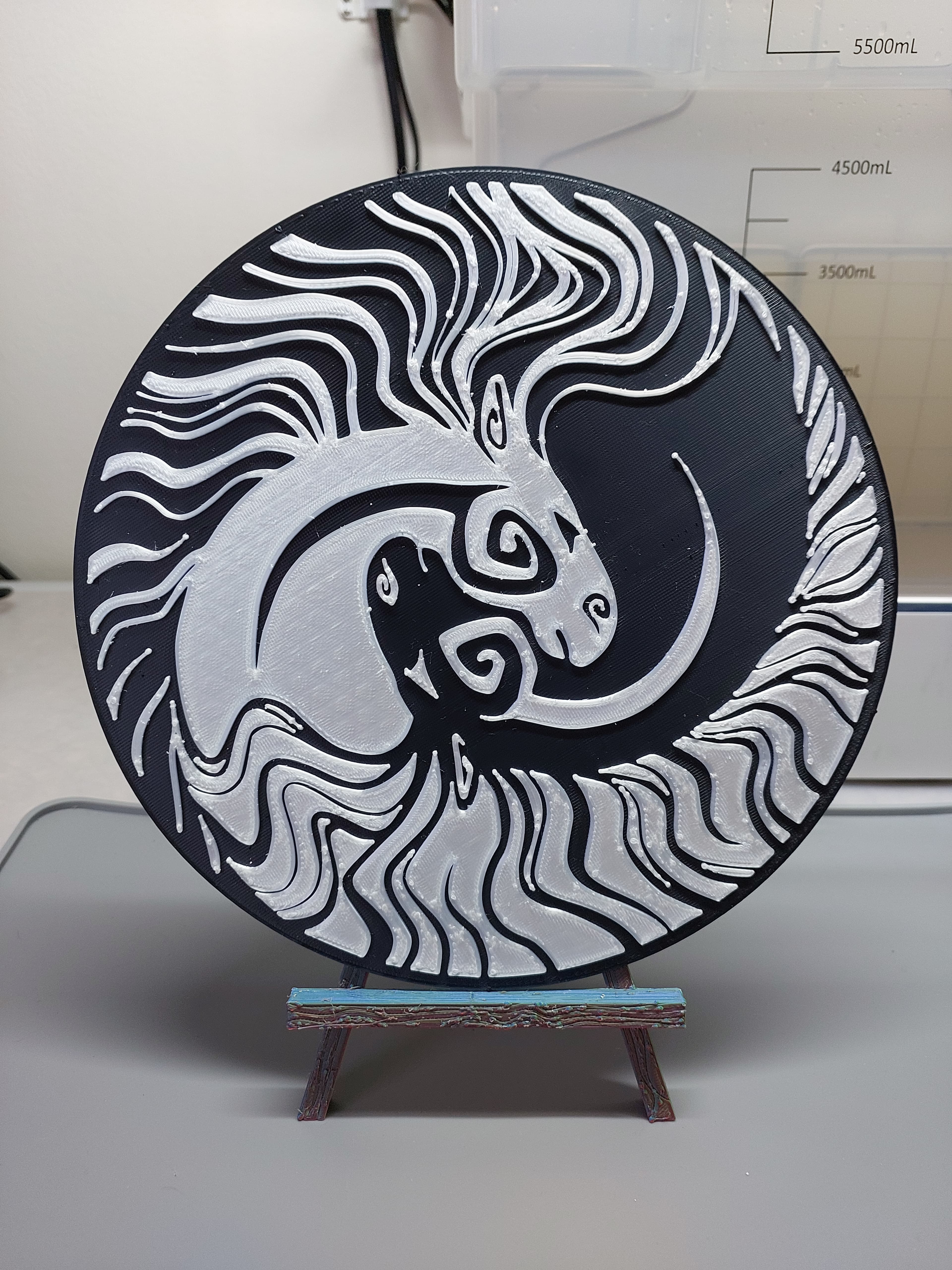 Horses Yin Yang 1 3d model