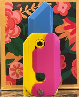 TikTok Gravity Knife Fidget Toy 3d model