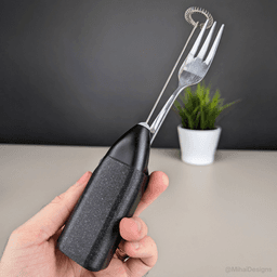 Ikea milk frother adapter 3d model