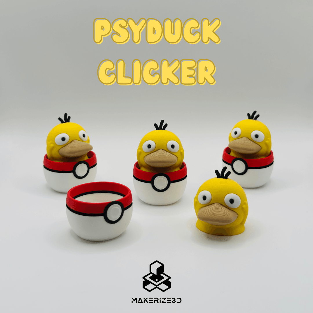 PsyDuck Clicker 3d model