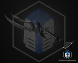 Daedric Sword - 3D Print Files 3d model
