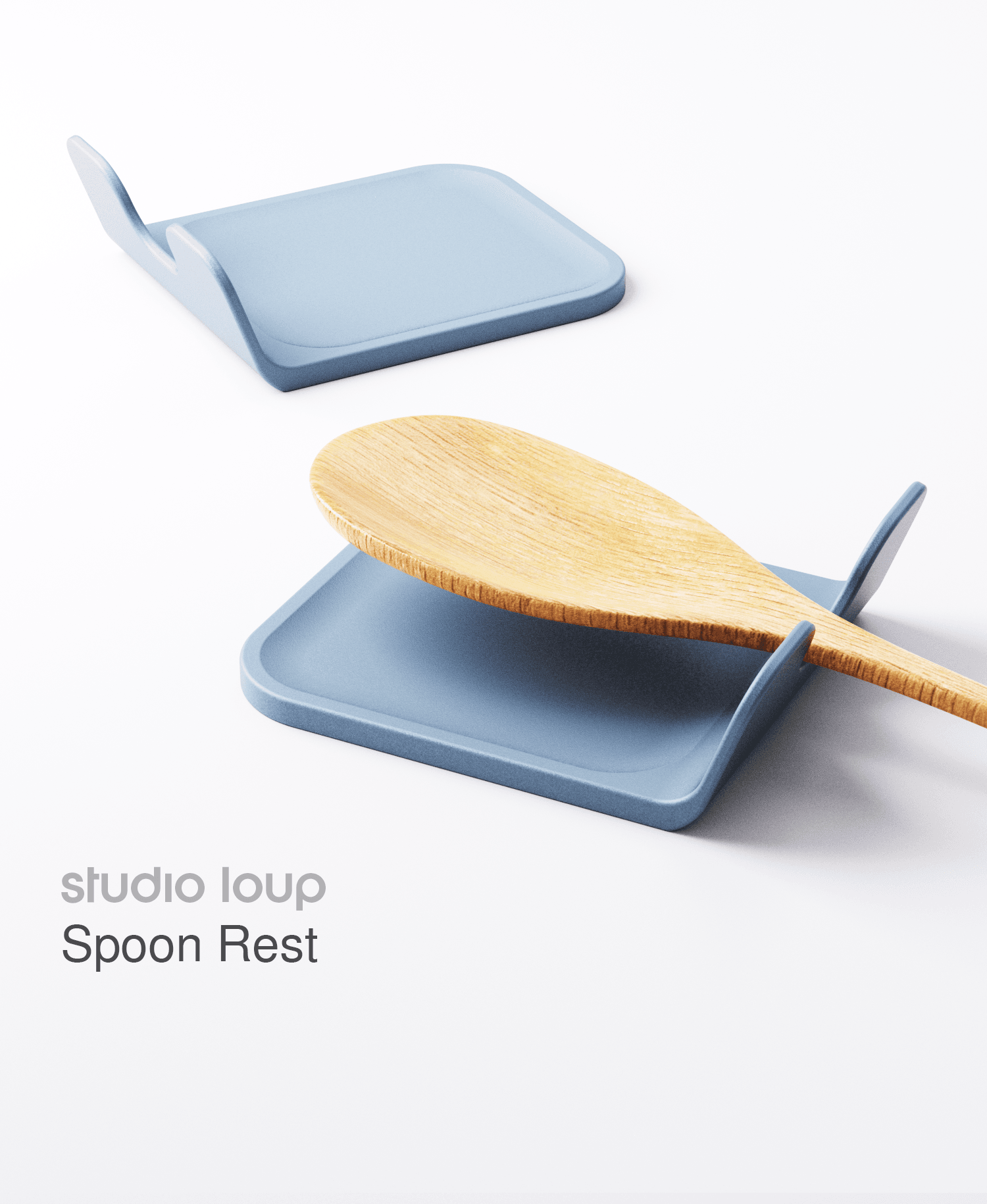 Spoon Rest 3d model