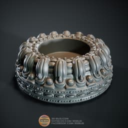 Tealight Holder 001 3d model