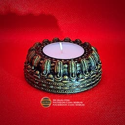 Tealight Holder 001 3d model