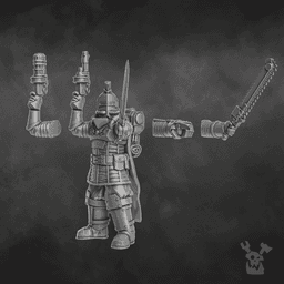 Dawnguard squad commander 3d model