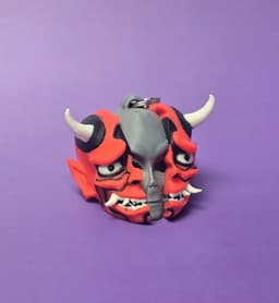 OniGreyKeychainFinalversionSingle.3mf 3d model