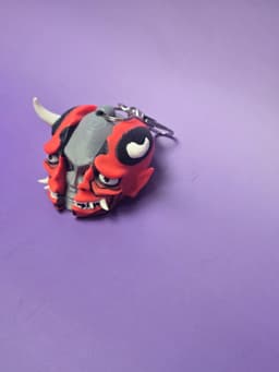 OniGreyKeychainFinalversionSingle.3mf 3d model